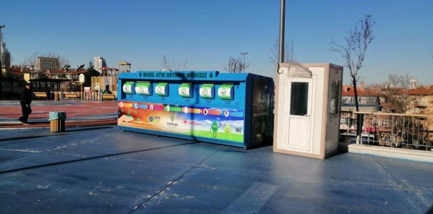 Çankaya’ya Mobil Atık Getirme Merkezleri Yerleştiriliyor